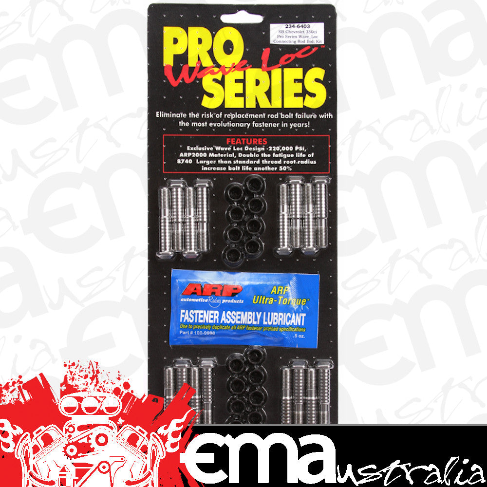 ARP 234-6403 SB Chevy 350 Wave-Loc Rod Bolt Kit