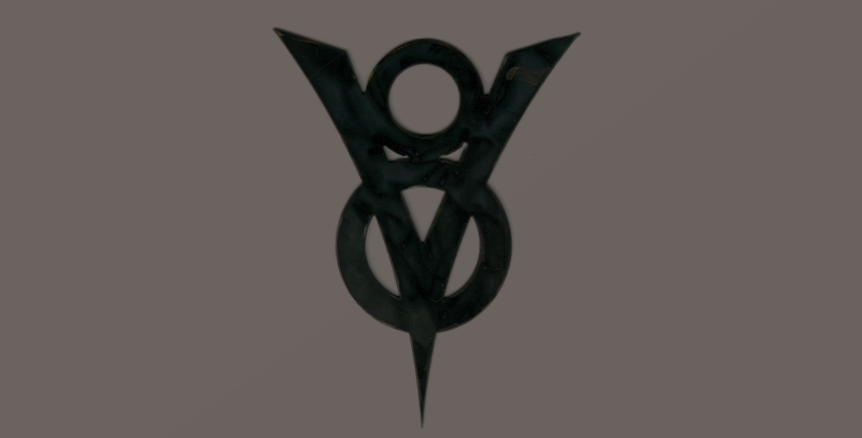 EMA-PC-013 Small Ford V8 Plasma Cut Sign 16cm x 21cm