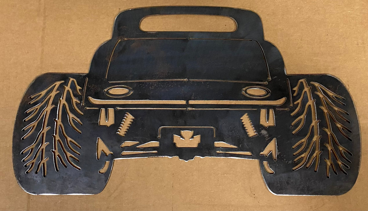 EMA-PC-019 EMA-PC-019 1934 Ford Coupe Plasma Cut Sign 45cm x 25cm