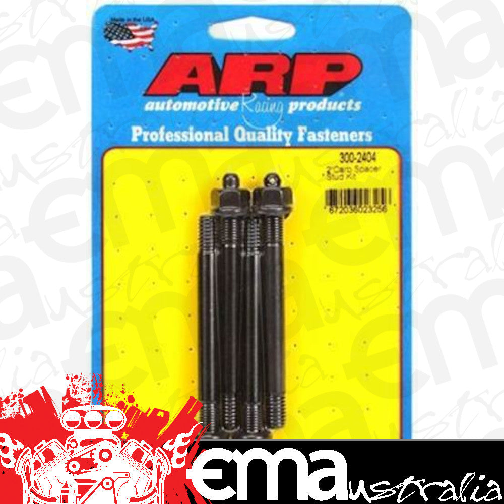 ARP 300-2408 1-1/4" Drilled Carburetor Spacer Stud Kit