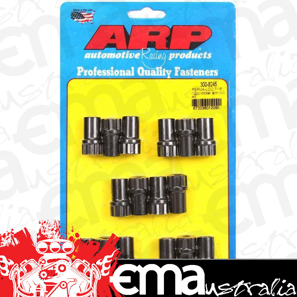 ARP 300-8245 Perma-Loc? Adjustable 7/16 12PT Rocker Arm Nut Kit