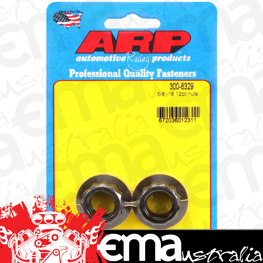 ARP 300-8329 5/8-18 12PT Nut Kit