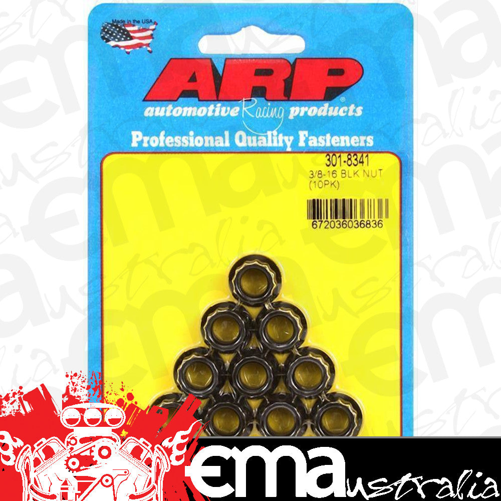 ARP Fasteners ARP301-8341 301-8341 3/8-16 12PT Nut Kit