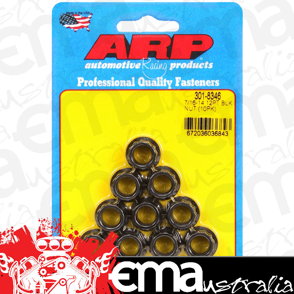 ARP 301-8346 7/16-14 12PT Nut Kit