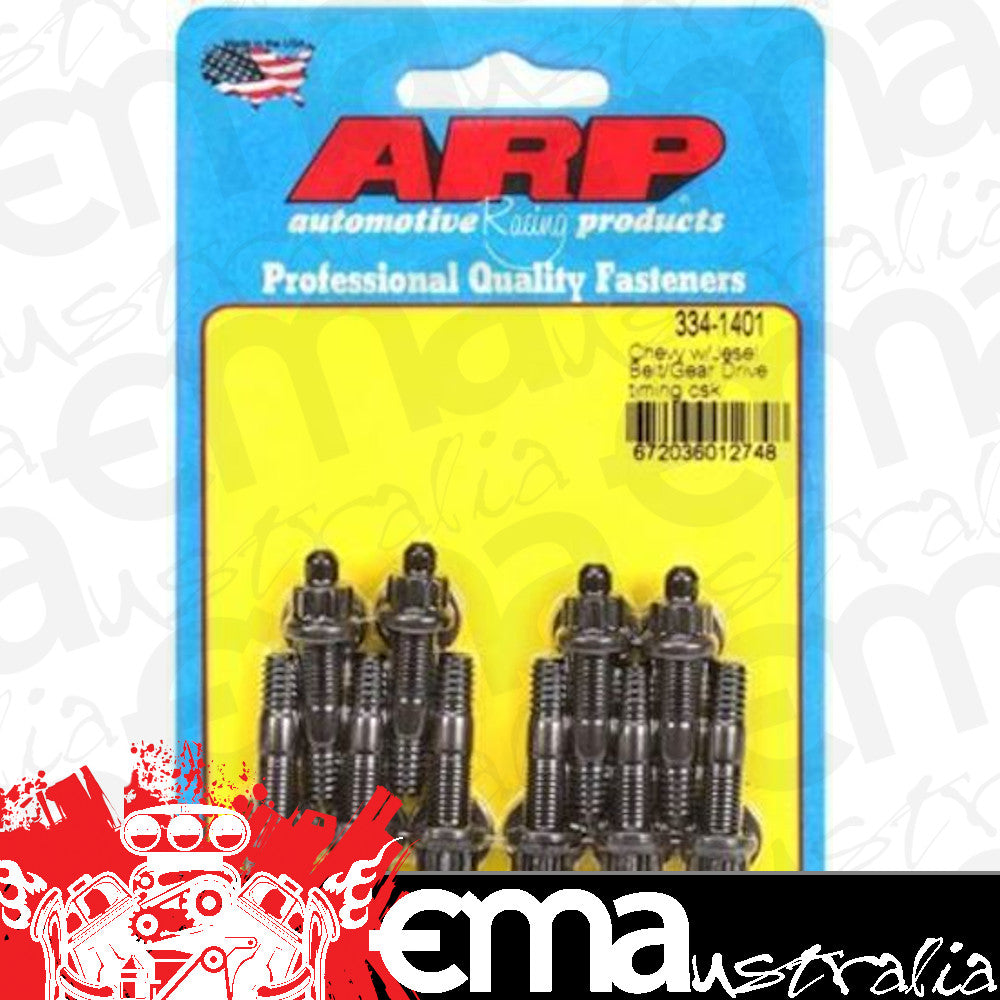 ARP Fasteners ARP334-1401 334-1401 Chevy w/ Jesel Belt Or Gear Drive Front Cover Stud Kit