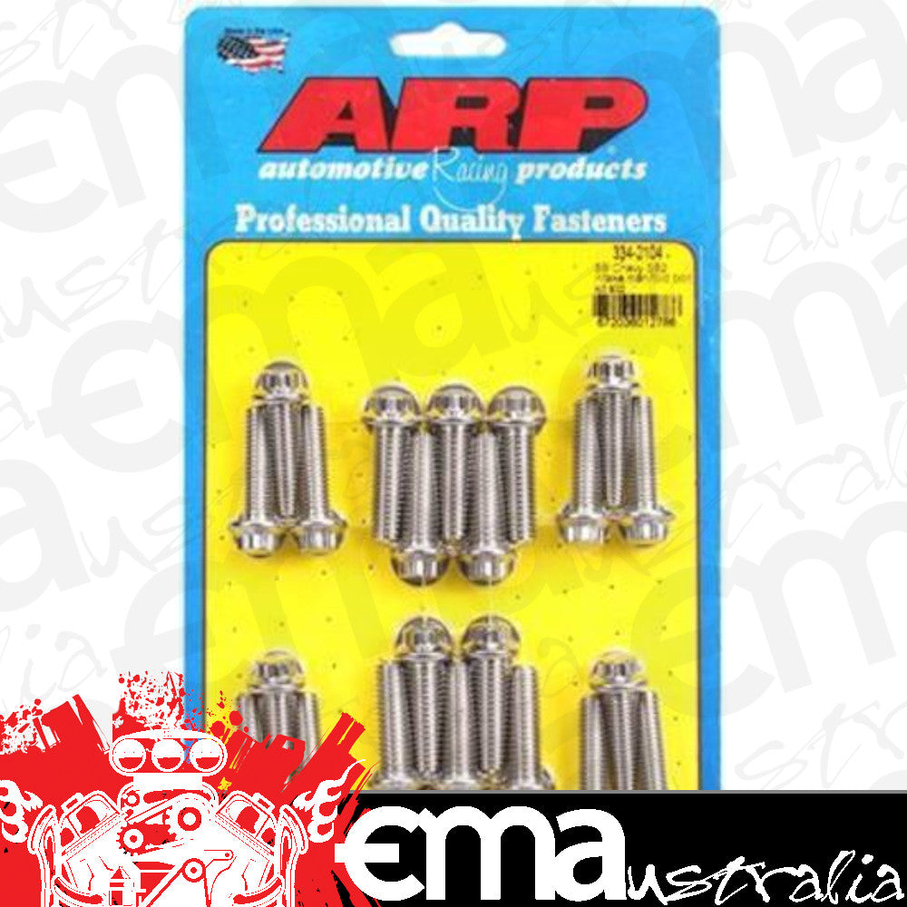 ARP 334-2104 SB SB Chevy2 Intake Manifold Bolt Kit Standard