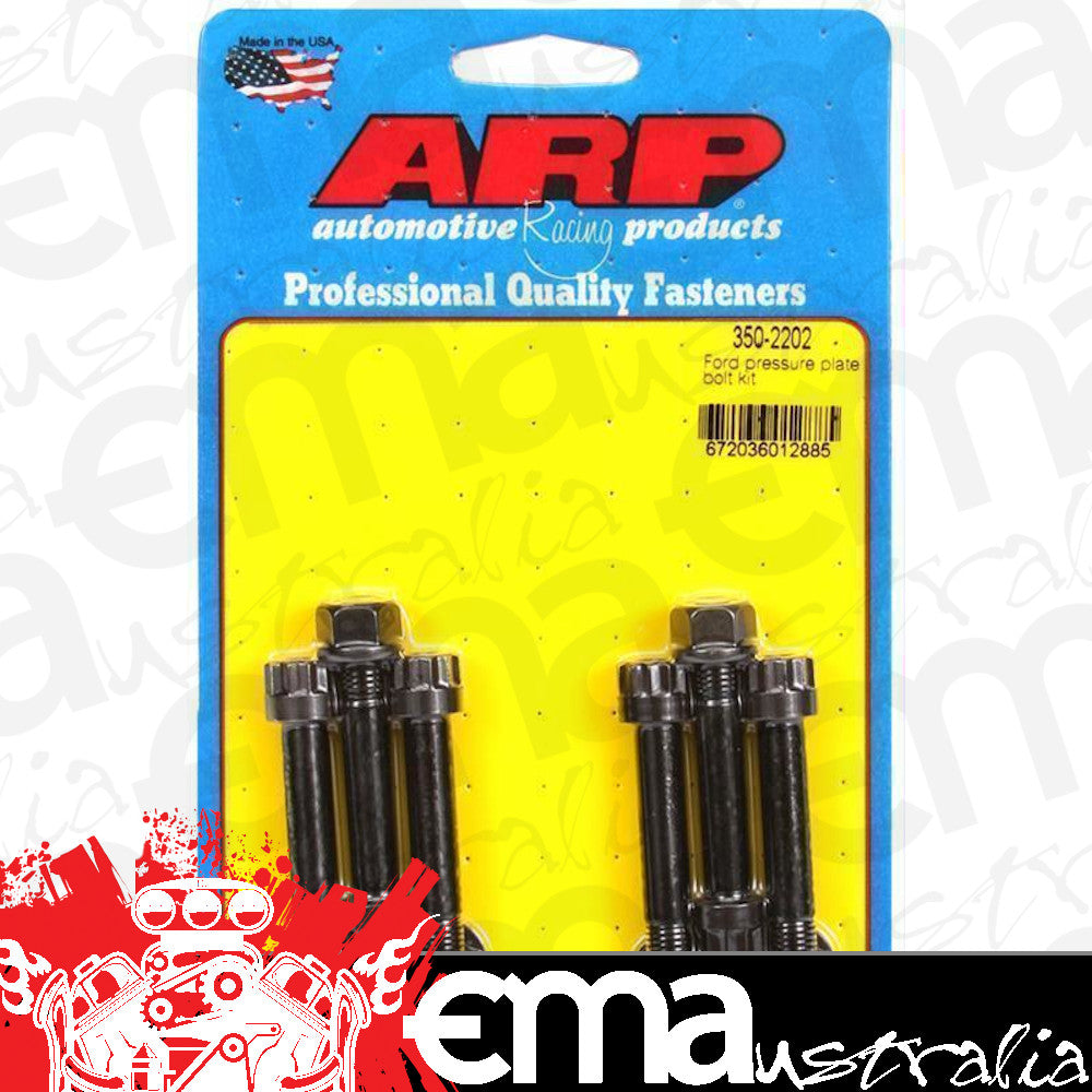 Ford big & small block V8engines with Tilton flywheel and 3-disc AP clutch 350-2202 Pressure Plate Bolt Kit ARP Fasteners ARP350-2202