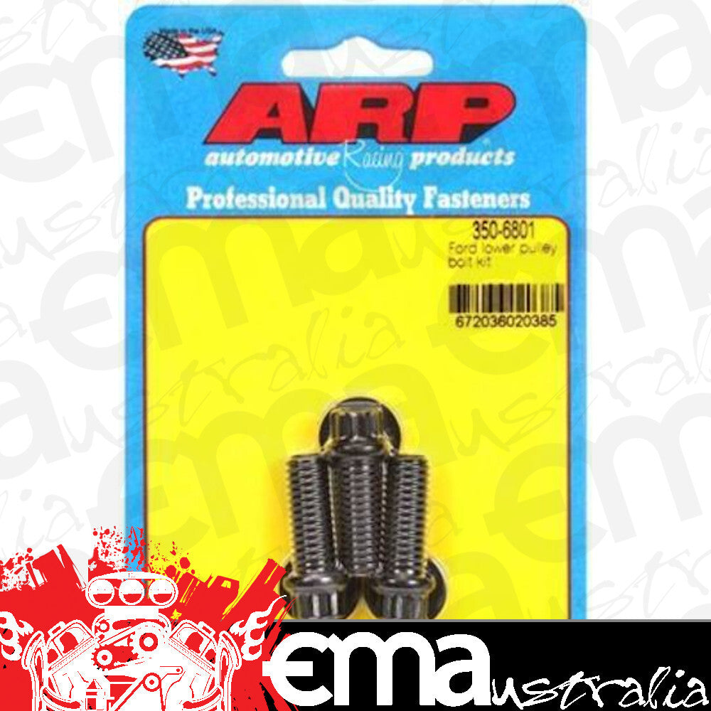 ARP 350-6801 Ford Lower Pulley Bolt Kit