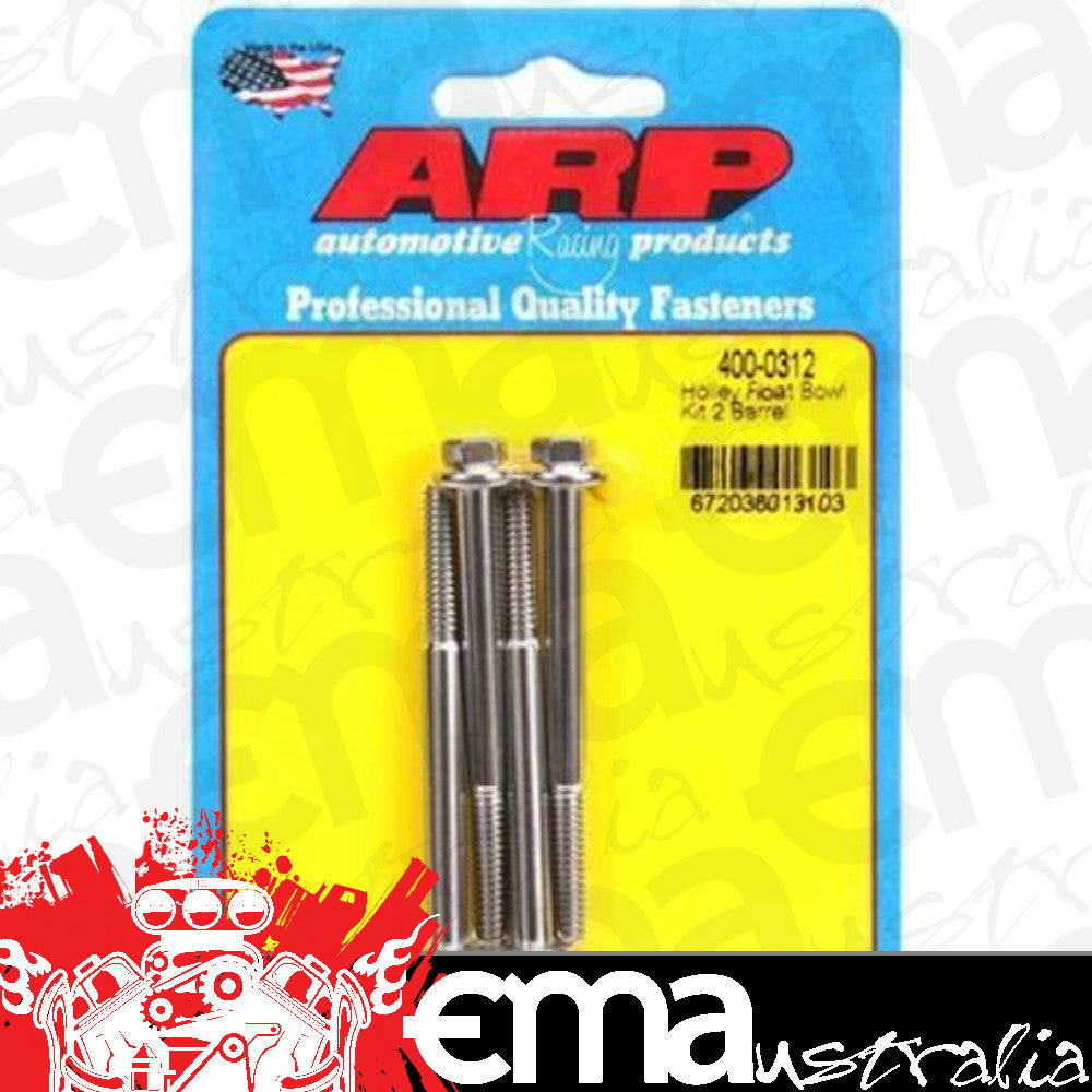 ARP 400-0312 Holley Float Bowl Kit 2 Barrel