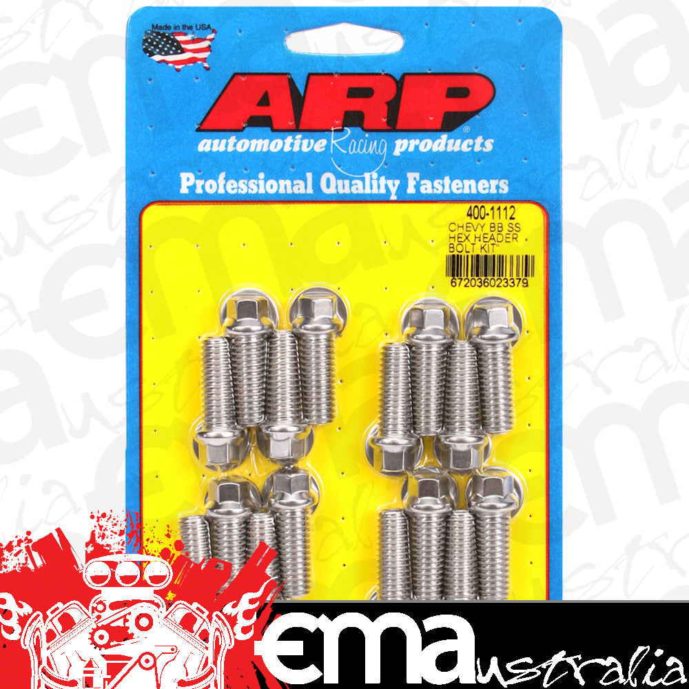 ARP 400-1112 BB Chevy SS Hex Header Bolt Kit