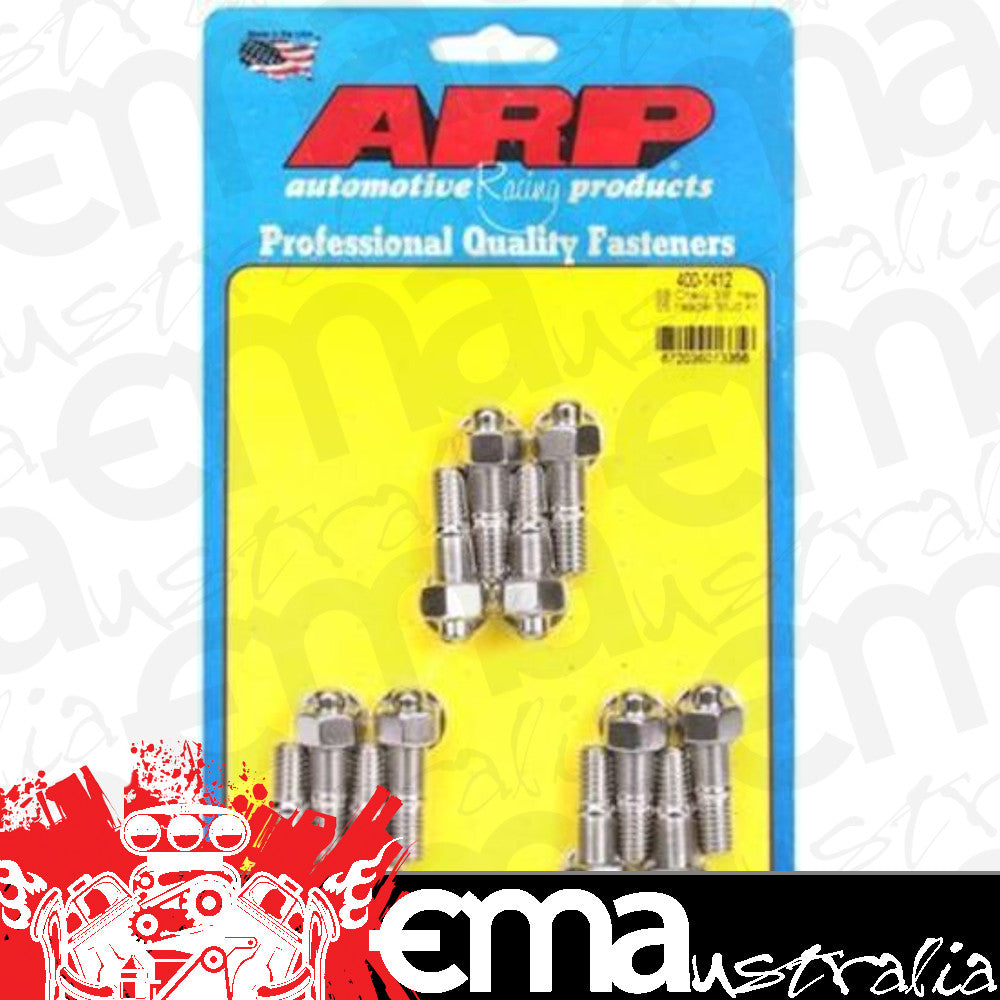 ARP 400-1412 SB Chevy 3/8 Hex SS Header Stud Kit