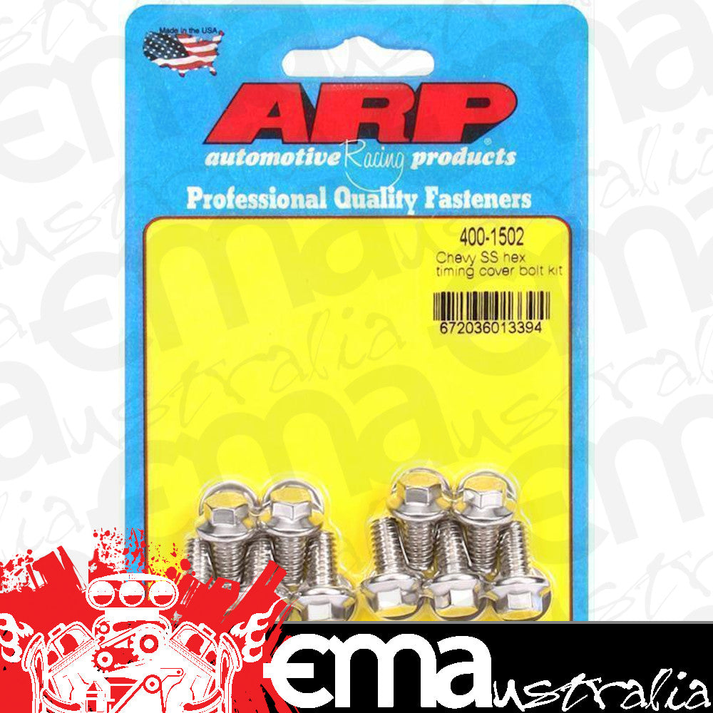 ARP 400-1502 Chevy SS Hex Timing Cover Bolt Kit