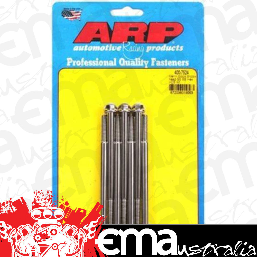 ARP 400-7524 Merlin Block Brodix Head BB Hex Valve Cover Bolt Kit