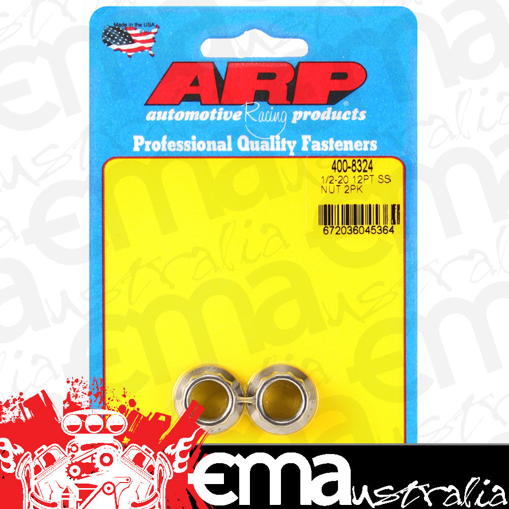 ARP 400-8324 1/2-20 SS 12PT Nut Kit