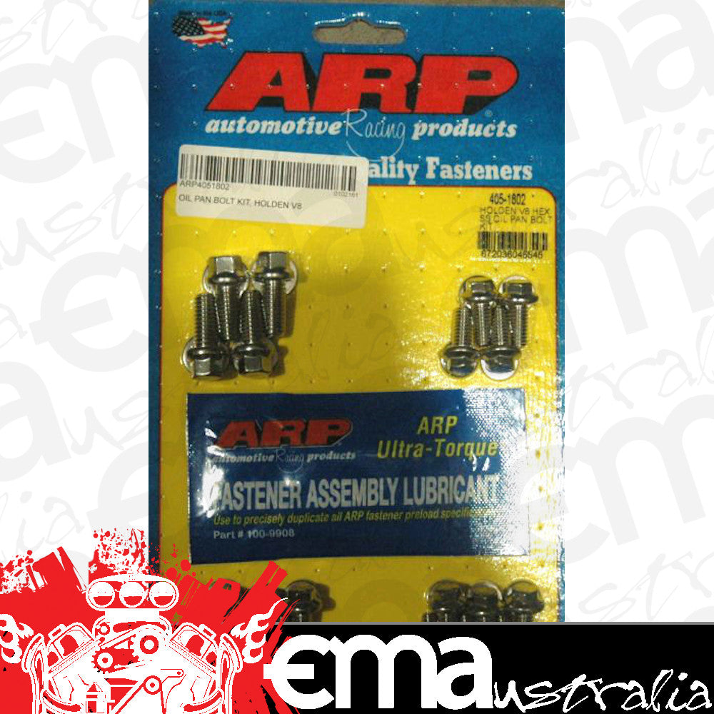 Holden V8 405-1802 SS Hex Oil Pan Bolt Kit ARP Fasteners ARP405-1802