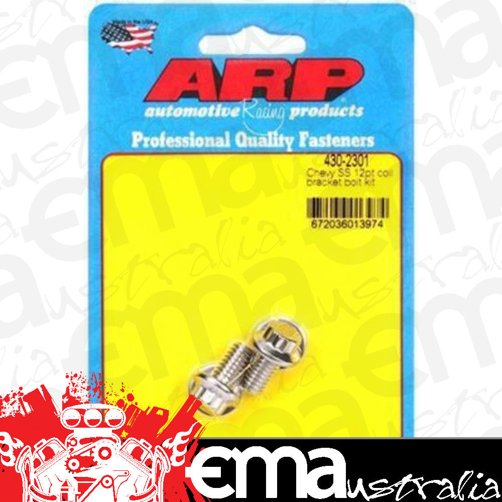 ARP 430-2301 Chevy SS 12PT Coil Bracket Bolt Kit