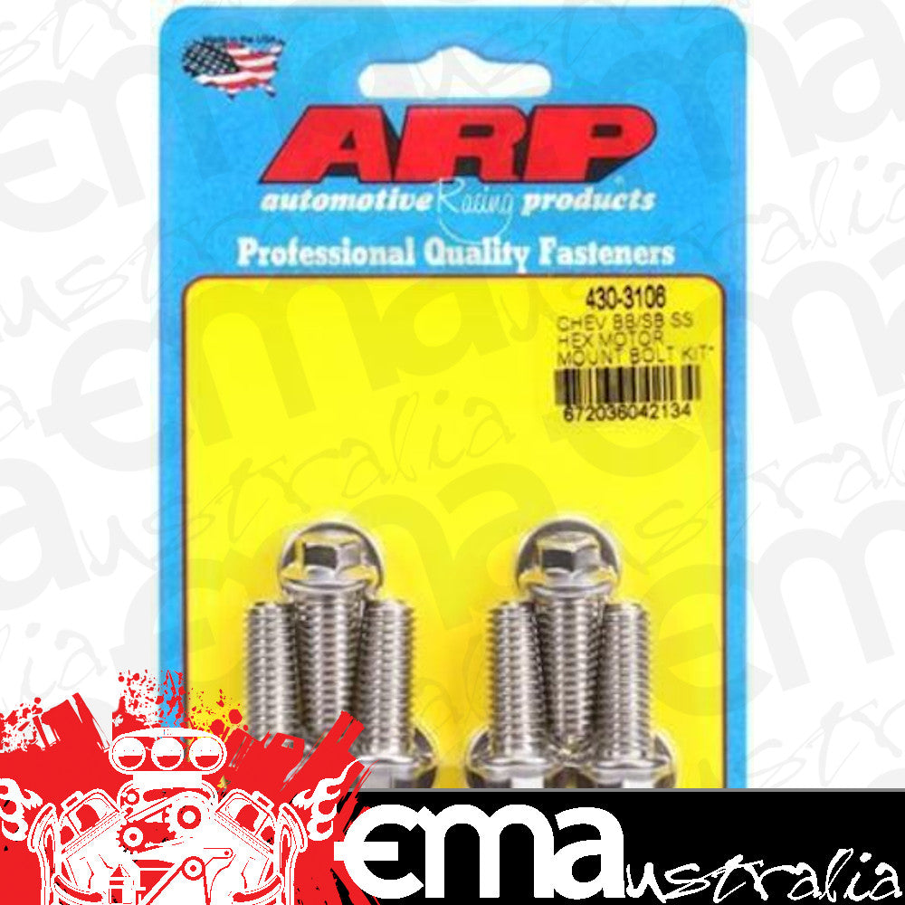 ARP 430-3102 Chevy SS Hex Motor Mount Bolt Kit