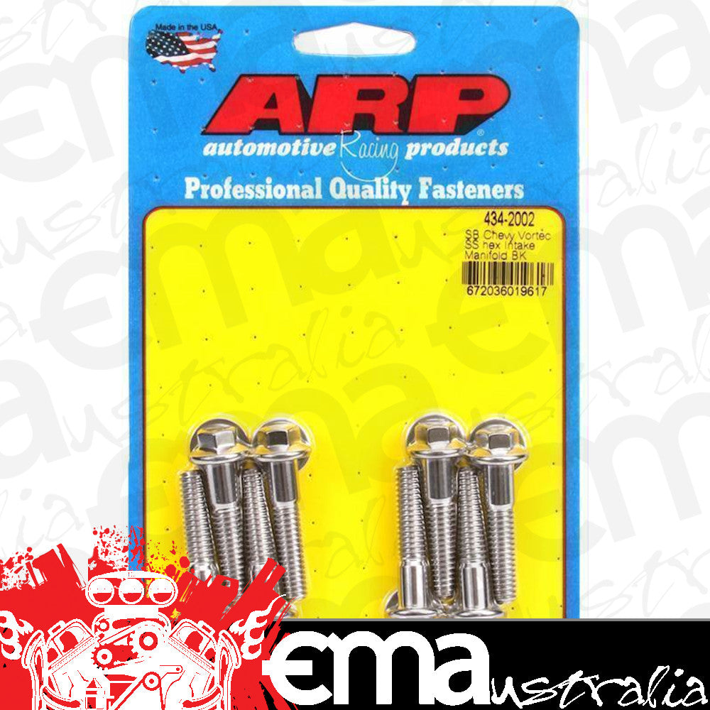 ARP Fasteners ARP434-2002 434-2002 SB Chevy Vortec SS Hex Intake Manifold Bolt Kit