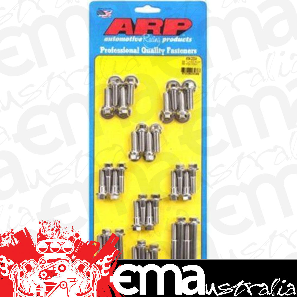 ARP 434-2004 SB Tuned Port Complete SS Hex Intake Manifold Bolt Kit