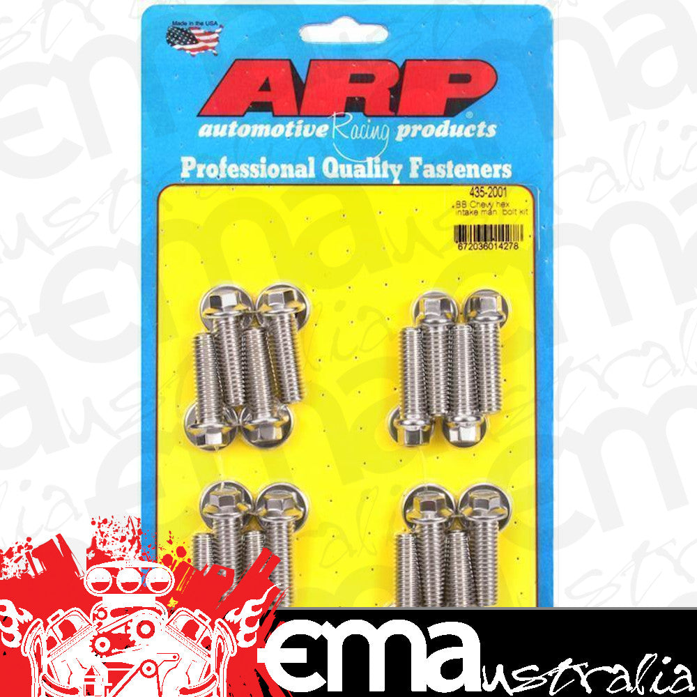 ARP 435-2001 BB Chevy Hex Intake Manifold Bolt Kit