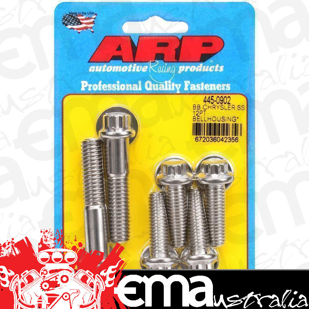 ARP 444-0902 Chrysler 273-360 Wedge SS 12PT Bellhousing Bolt Kit