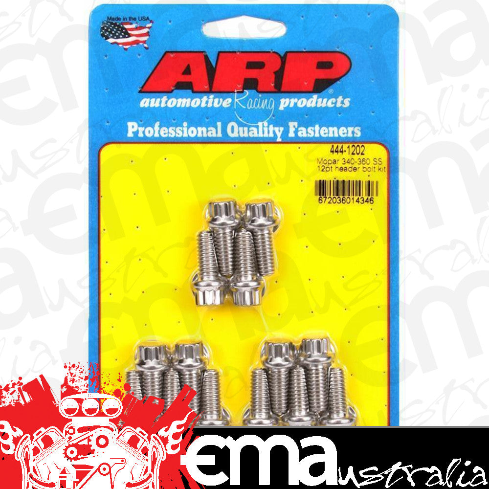 ARP 444-1202 Mopar 340-360 SS 12PT Header Bolt Kit