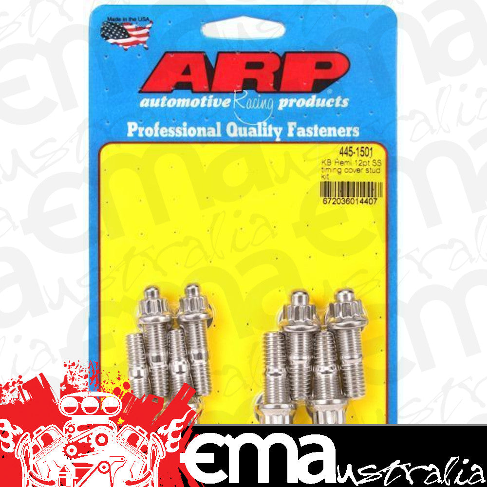 ARP 445-1501 Kb Hemi SS 12PT Timing Cover Stud Kit