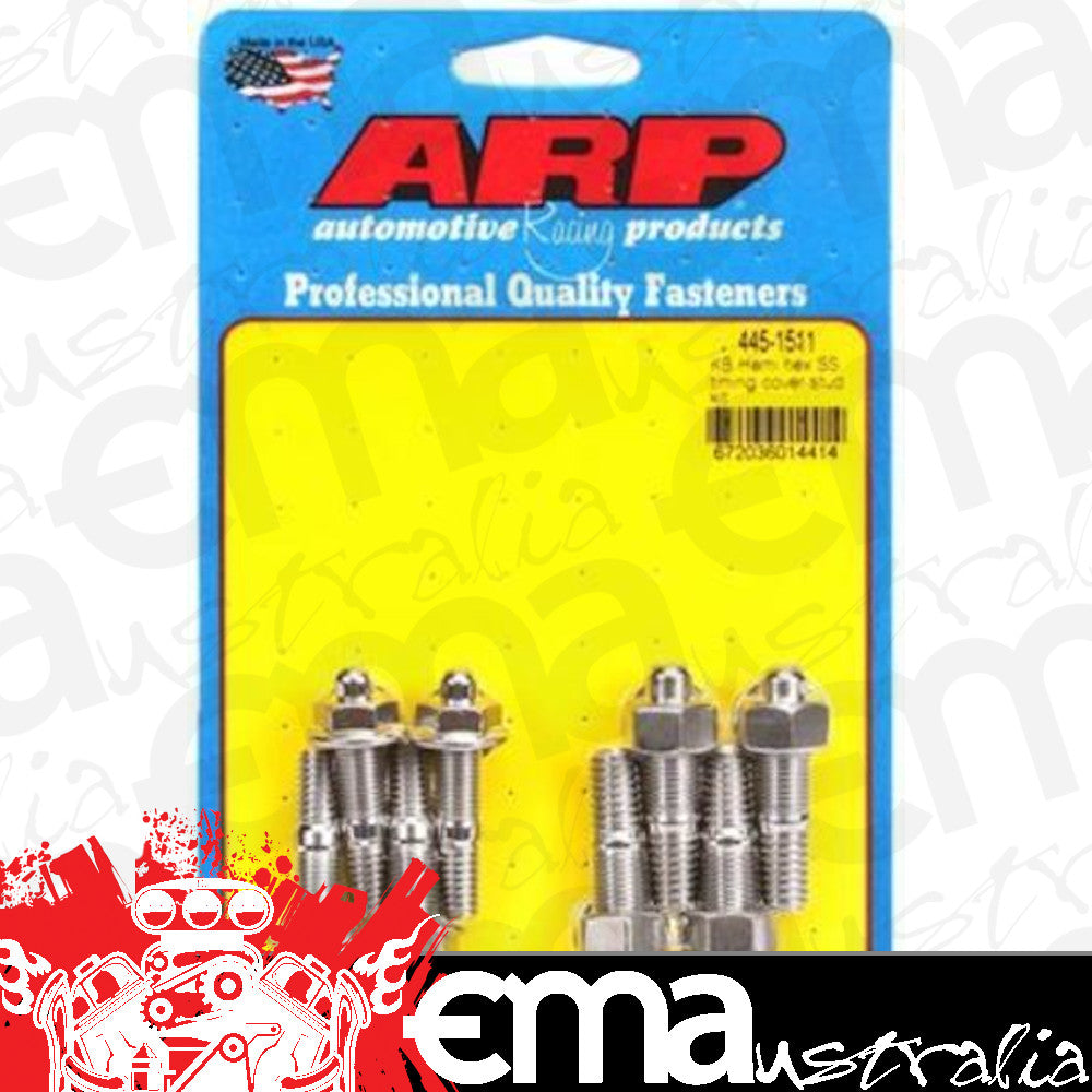 ARP 445-1511 Kb Hemi SS Hex Timing Cover Stud Kit