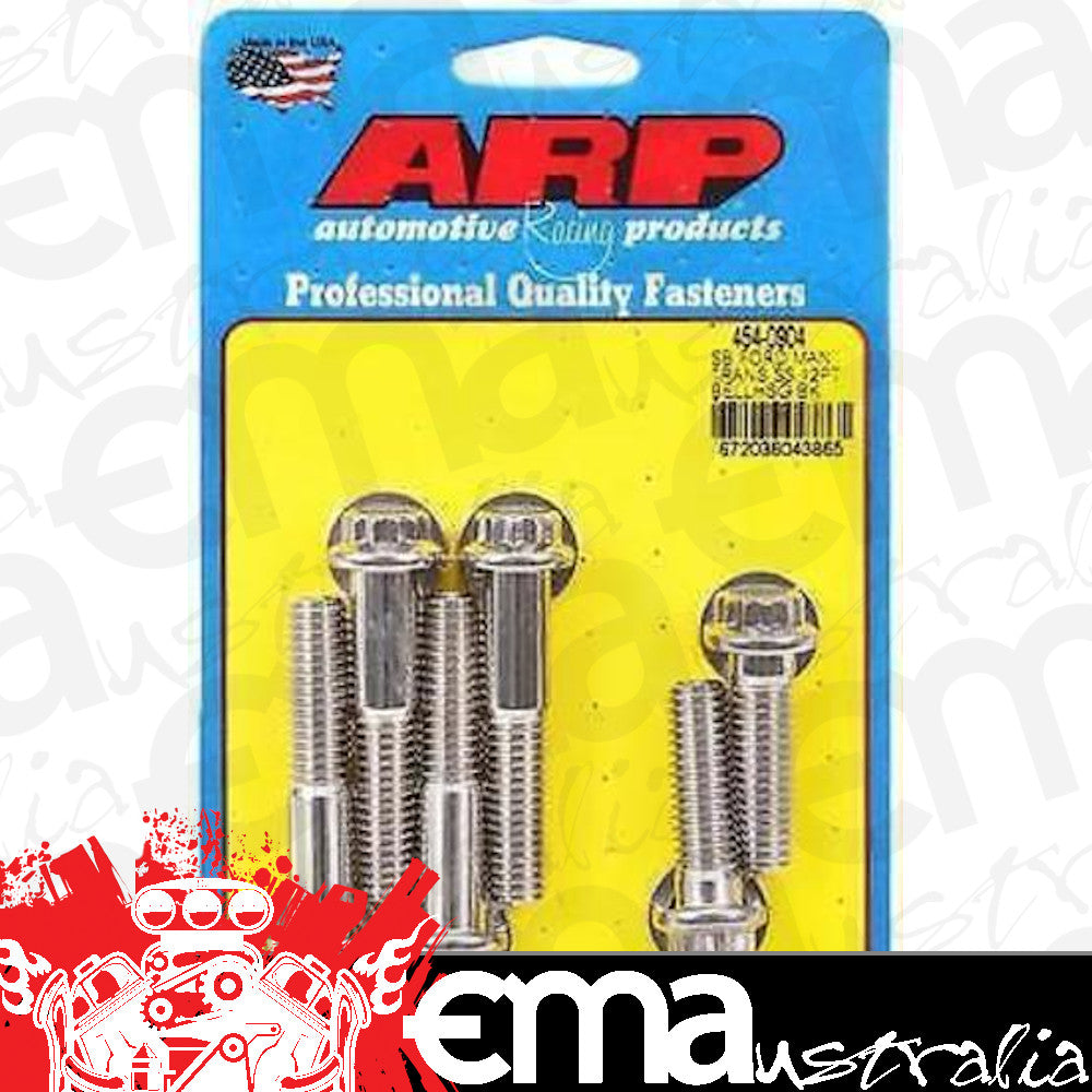 Ford small block Windsor 289-351ci V8 454-0904 SB Manual Trans SS 12PT Bellhousing Bolt Kit ARP Fasteners ARP454-0904