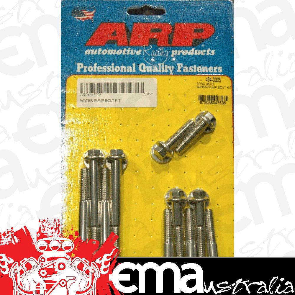 ARP 454-3205 Ford 351C SS 12PT Water Pump Bolt Kit