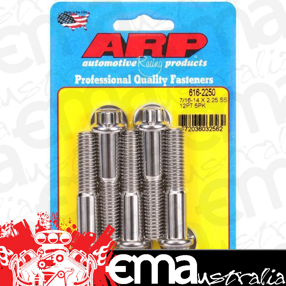 ARP 616-2250 7/16-14 X 2.250 12PT SS Bolts