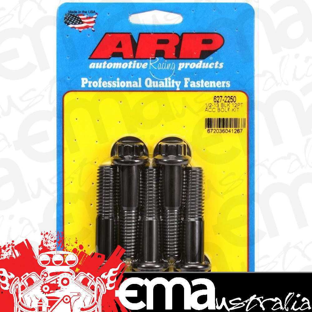 ARP 627-2250 1/2-13 X 2.250 12PT Black Oxide Bolts