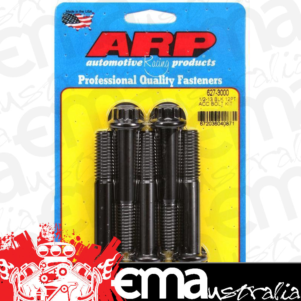ARP 627-3000 1/2-13 X 3.000 12PT Black Oxide Bolts
