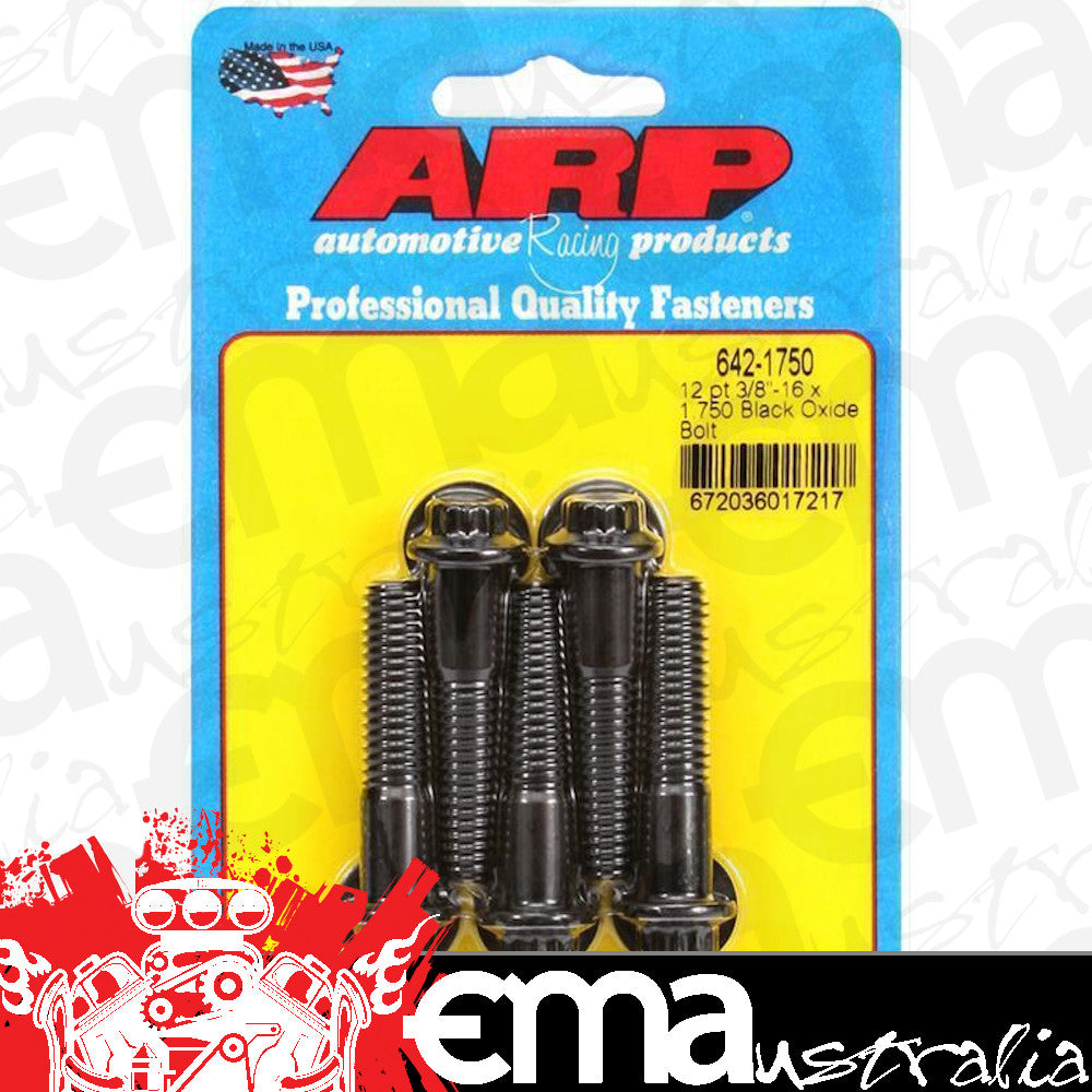 ARP 642-1750 3/8-16 X 1.750 12PT Black Oxide Bolts