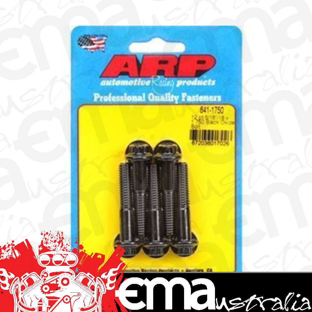ARP Fasteners ARP642-2250 642-2250 3/8-16 X 2.250 12PT Black Oxide Bolts