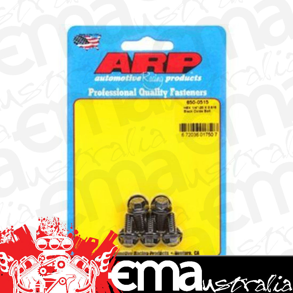 ARP 651-4500 5/16-18 X 4.500 Hex Black Oxide Bolts