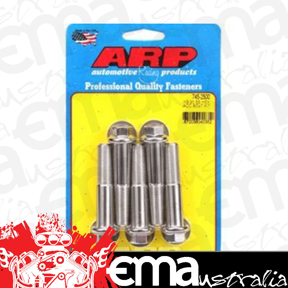 ARP 725-1000 3/8-24 X 1.000 Hex 7/16 Wrenching SS Bolts