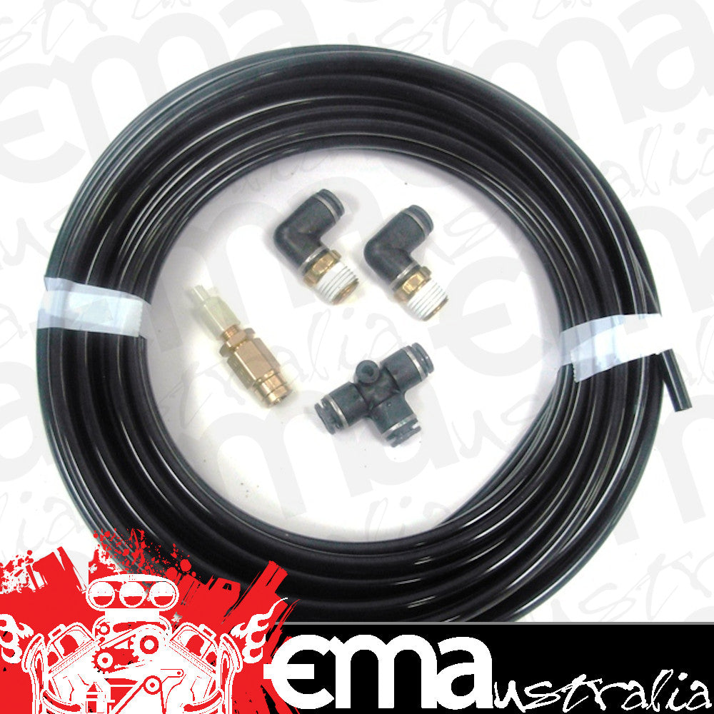 Ridetech ART32000001 Inflation Kit w/ Nylon Hose & Fittings