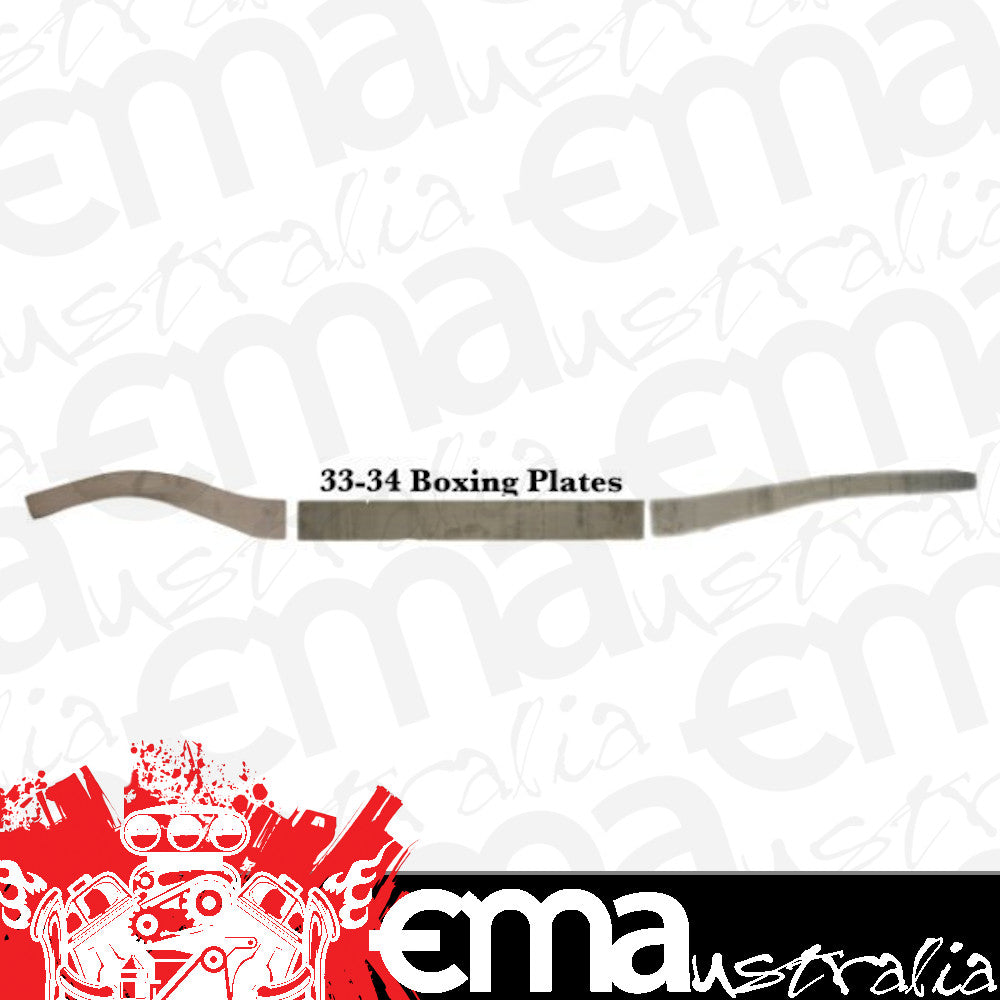 American Stamping Corporation ASC20334 1933-34 Ford Frame Rail Boxing Plate 10 Gauge