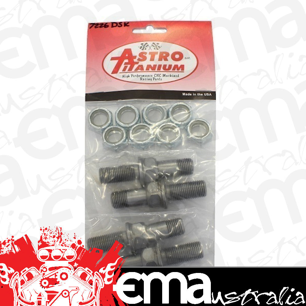 Astro Titanium AST-7226DSK Titanium Bolt Kit suit O-N-S Draglink/Tie Rod 12 Piece