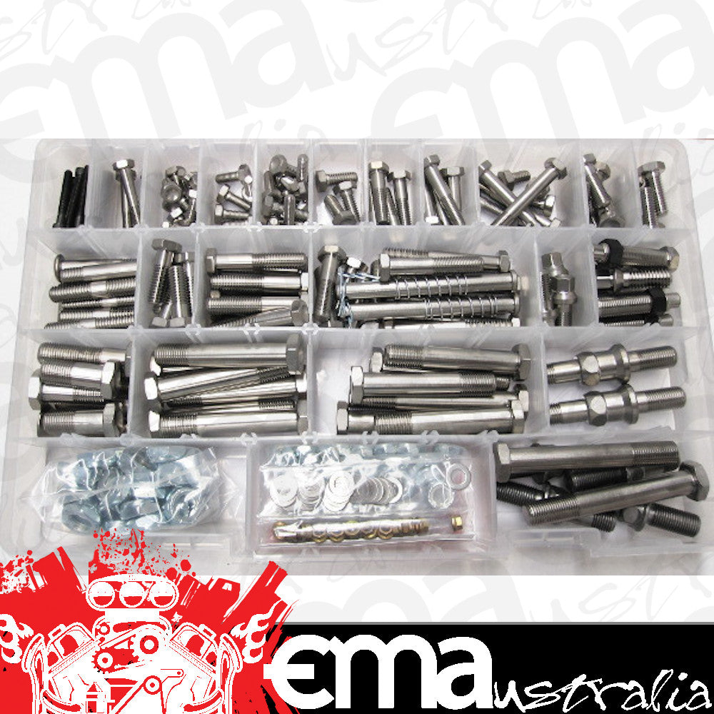 Astro Titanium AST-A-1111 Titanium Bolt Kit suit Maxim Chassis Through Bolt Style 335 Piece
