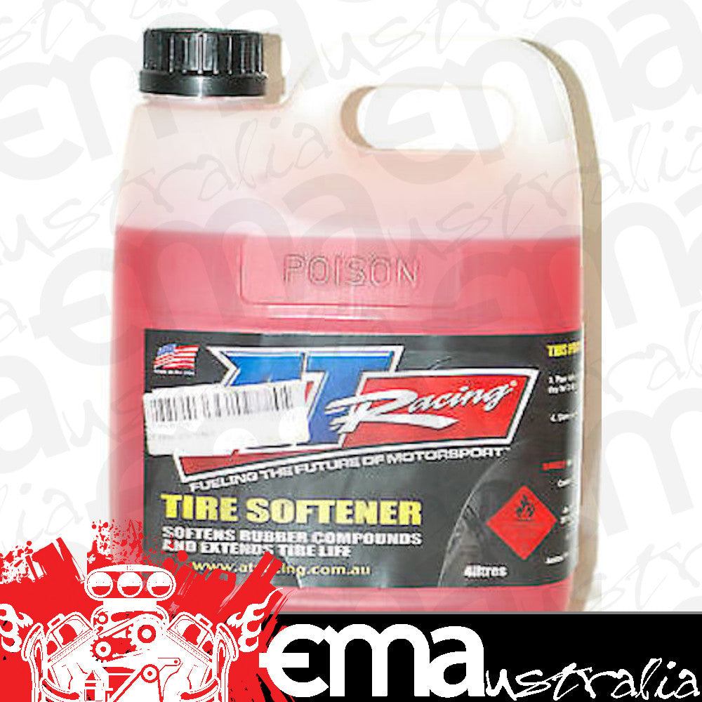 VP Racing Fuels Inc ATTIREBITE4L At Tyre Softener - Softens Rubber & Extends Tyre Life At Tire Bite 4L