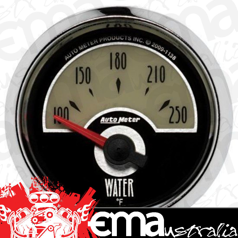 AutoMeter 1138 2-1/16" WATER TEMPERATURE, 100-250 F, CRUISER