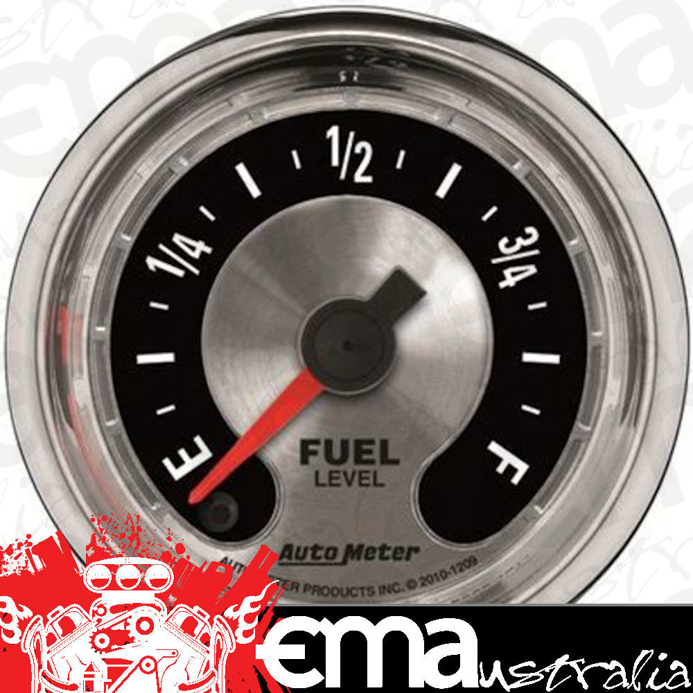 AutoMeter 1209 2-1/16" FUEL LEVEL, PROGRAMMABLE 0-280 Ohm, AM MUSCLE