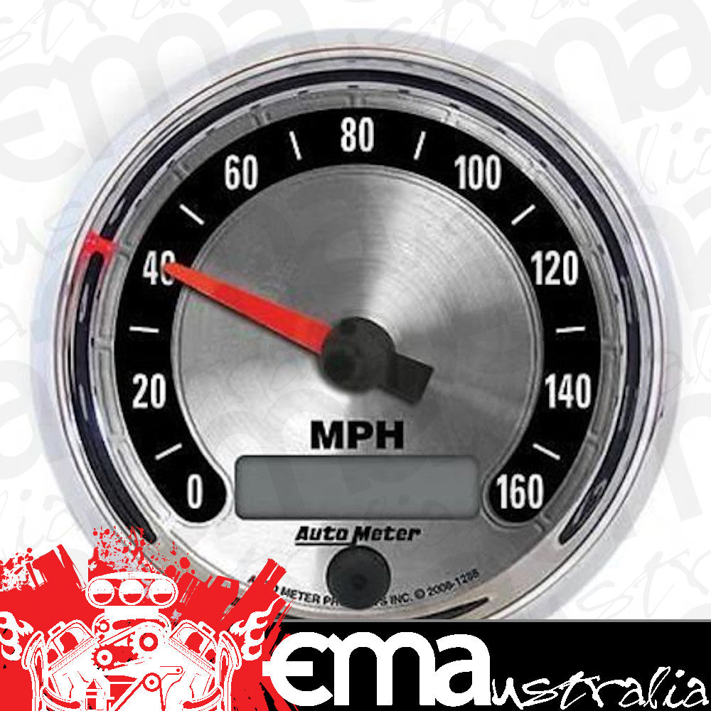 AutoMeter 1288 3-3/8" SPEEDOMETER, 0-160 MPH, AMERICAN MUSCLE