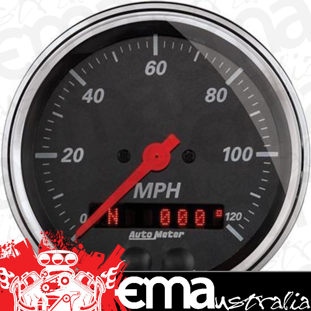 AutoMeter 1449 3-3/8" GPS SPEEDOMETER, 0-120 MPH, DESIGNER BLACK