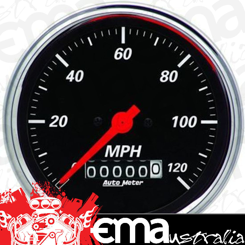 AutoMeter 1479 3-3/8" SPEEDOMETER, 0-120 MPH, DESIGNER BLACK