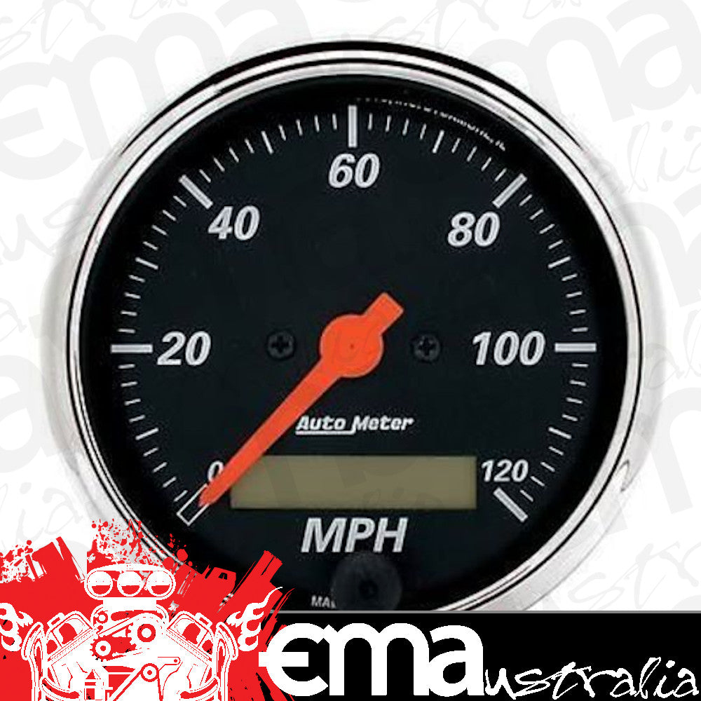 AutoMeter 1487 3-1/8" SPEEDOMETER, 0-120 MPH, DESIGNER BLACK