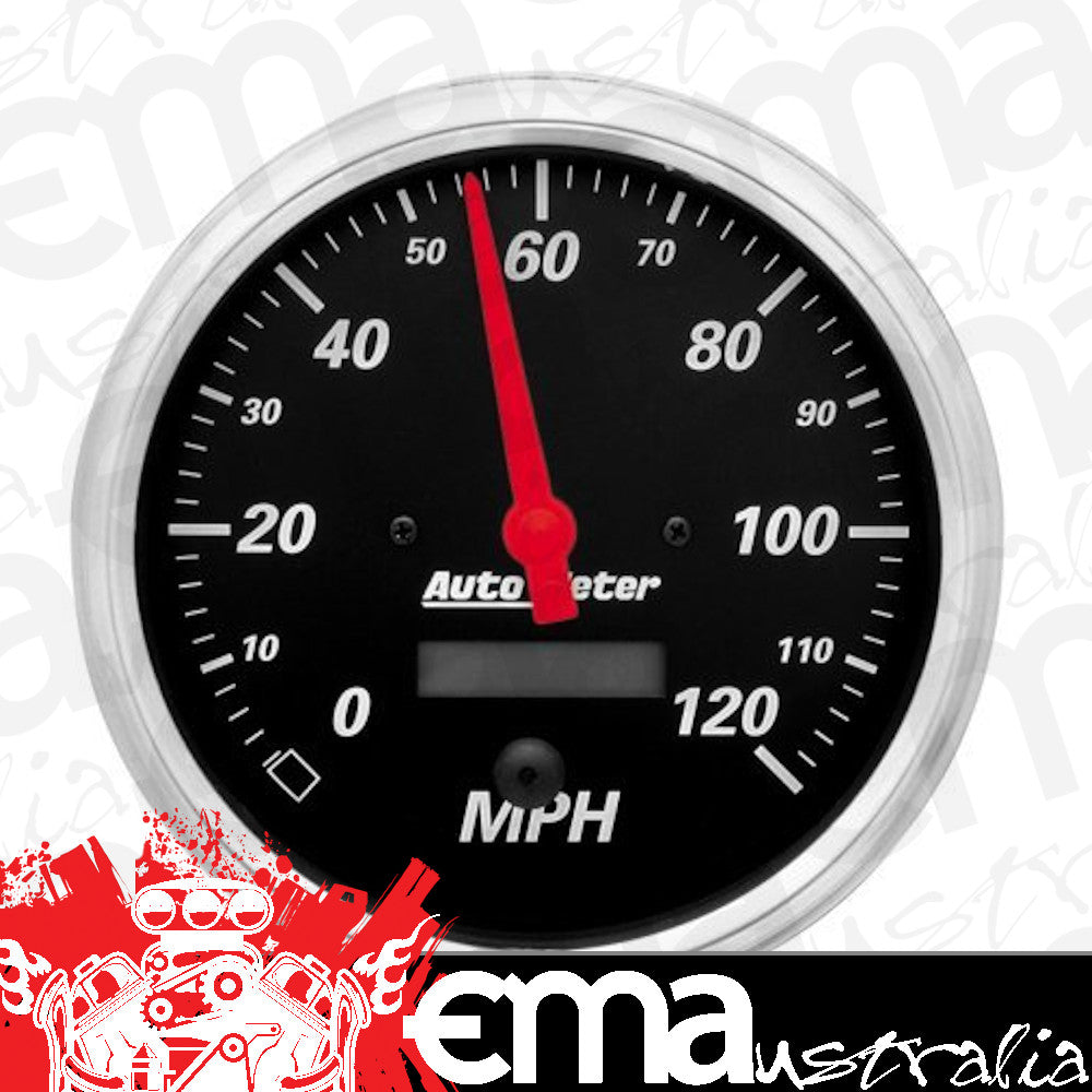AutoMeter 1489 5" SPEEDOMETER, 0-120 MPH, DESIGNER BLACK
