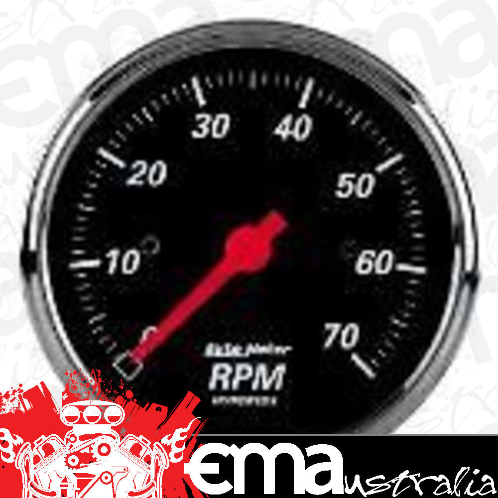 AutoMeter AU1498 Designer Black 3-1/8" Electronic In-Dash Tachometer 0-7000RPM